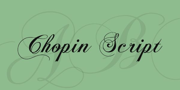 Free Christmas Fonts You Can Use This Holiday Season-Chopin Script