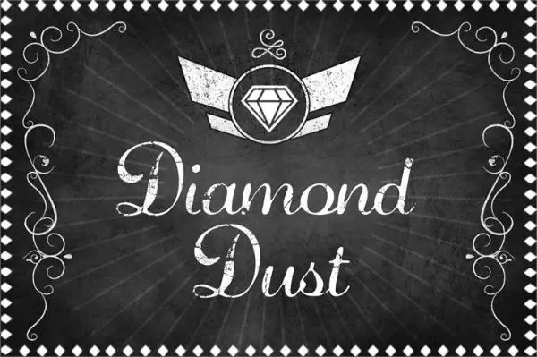 Display Font- Comic Font- Diamond Dust