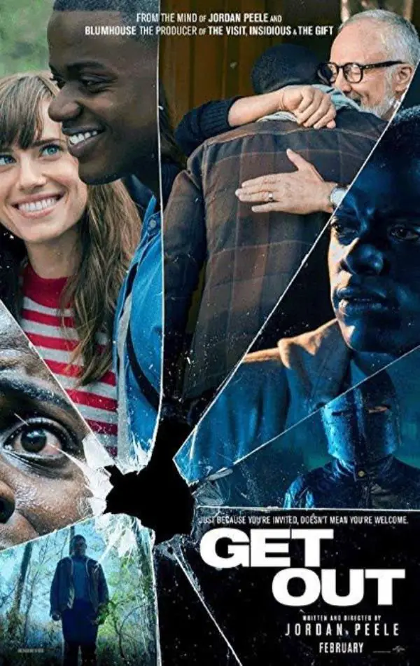 Get Out- Supportive Text- Movie Poster Design