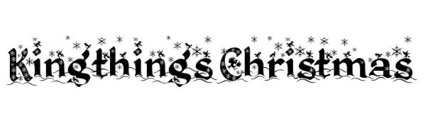 Free Christmas Fonts You Can Use This Holiday Season- kingthings christmas