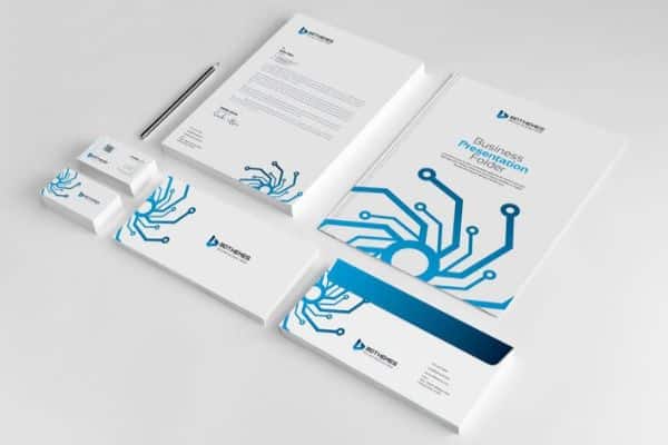 branding elements in business card