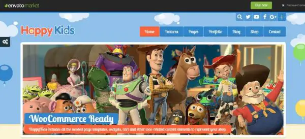 20 Children-Oriented WordPress Theme You Can Use Today- Happy Kids