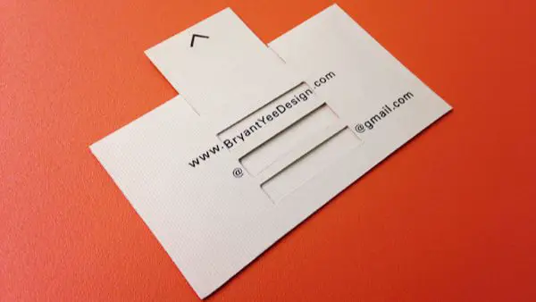 Business Cards with Interactive Designs