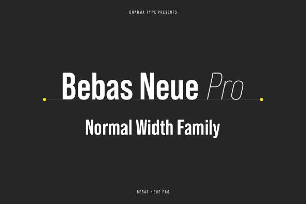 Bebas Neue Pro
