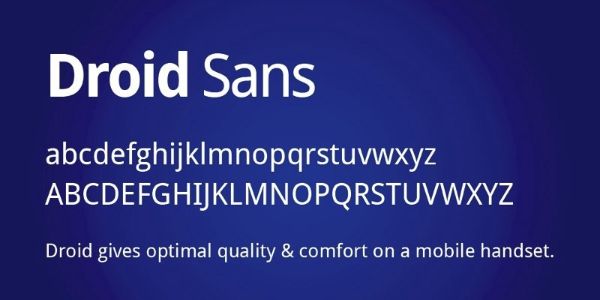 droid sans