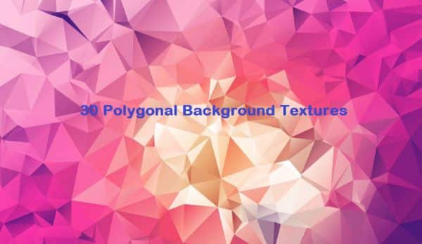 30 Polygonal Background Textures