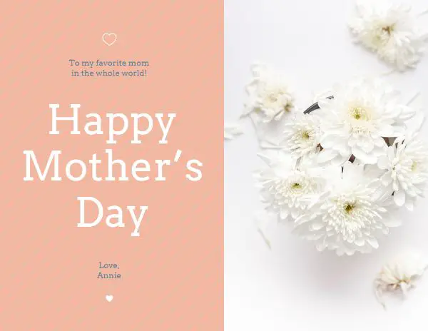 Mothers Day Greeting Card Templates