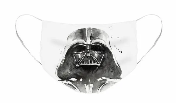 Darth Vader Face Mask by Ogla Shvartsur