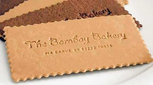 Edible Business Cards