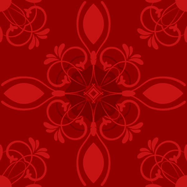 Ikat Pattern backgrounds to use in designs - Red Flowered