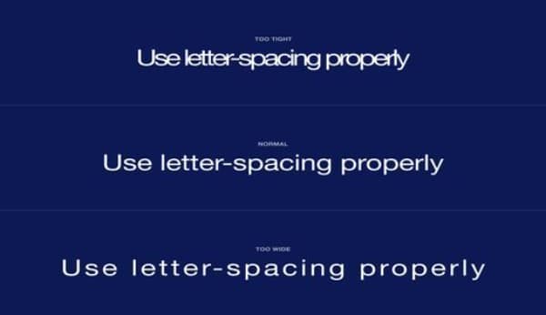 Designers Guide to Letter Spacing: Letter Spacing