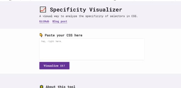 Best CSS Auditing Tools for Developers: Specificity Visualizer