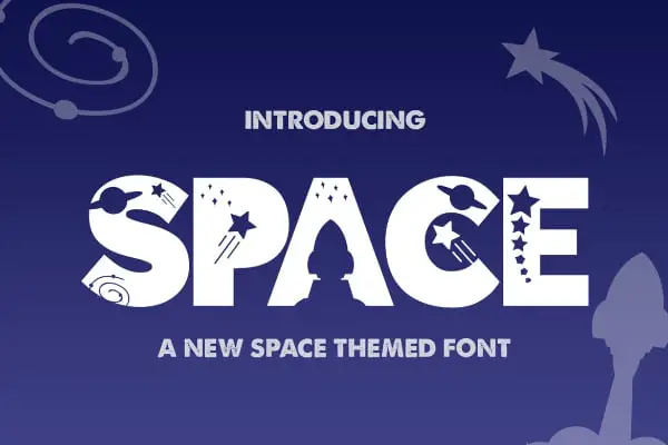 Creative Space Fonts for Designers: Space