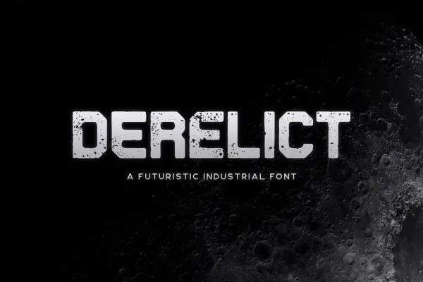 Creative Space Fonts for Designers: Derelict