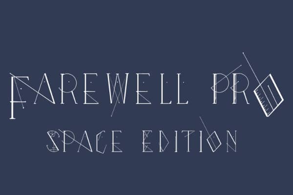 Creative Space Fonts for Designers: Farewell