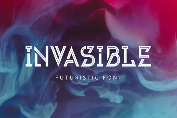 Creative Space Fonts for Designers: Invasible