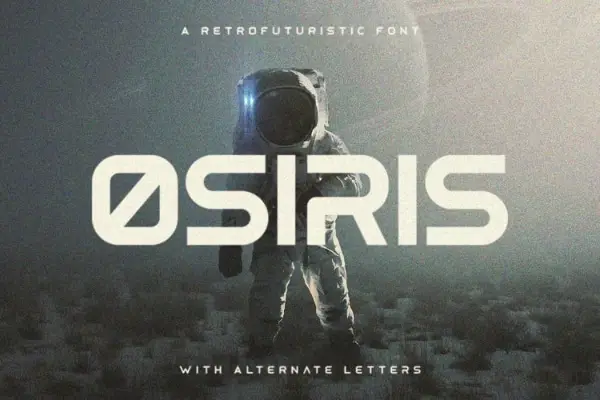 Creative Space Fonts for Designers: Osiris
