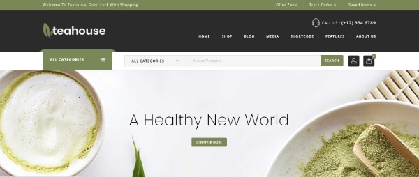 WordPress themes for selling handcrafted products: TreeHouse