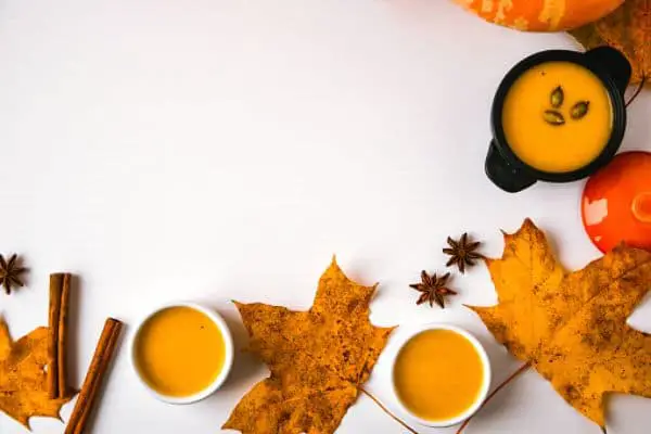 Must-Have Backgrounds for Food Industry Designs: Orange Autumn