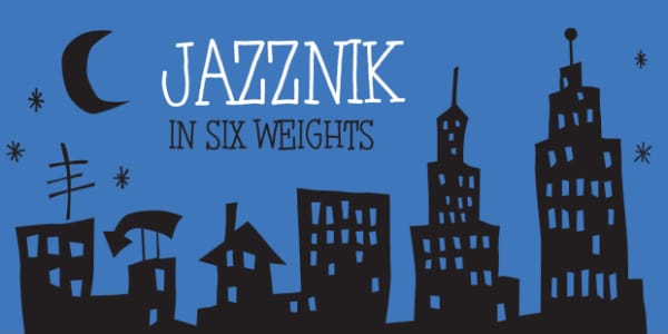 Creative Typewriter Fonts For Your Collection: Jazznik