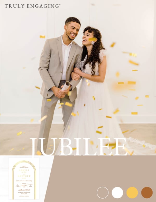 Perfect wedding website color combinations: Basic