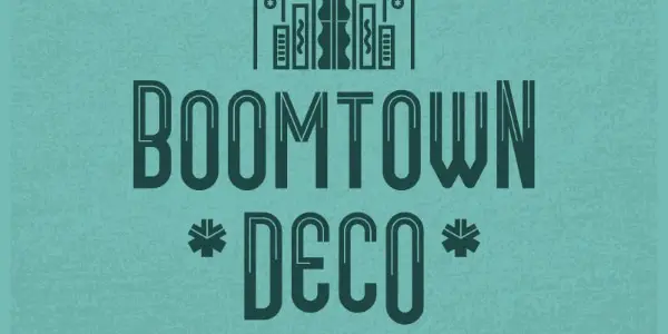 Free Retro Fonts All Designers Must Have: Boomtown