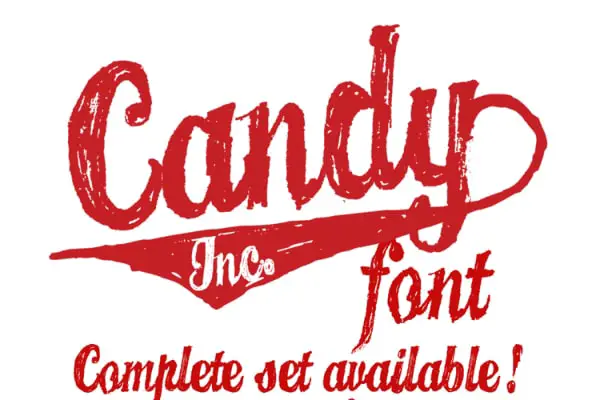 Free Retro Fonts All Designers Must Have: Candy