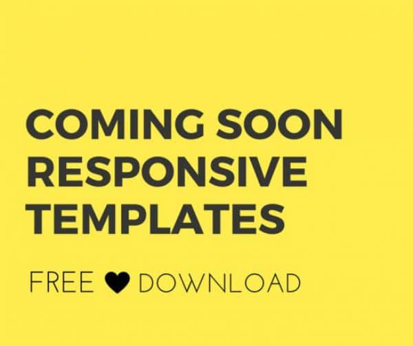 18 Free Cool Coming Soon Website Templates
