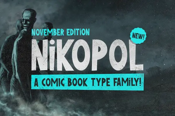 Best Fonts for Game Logo Design: Nikopol