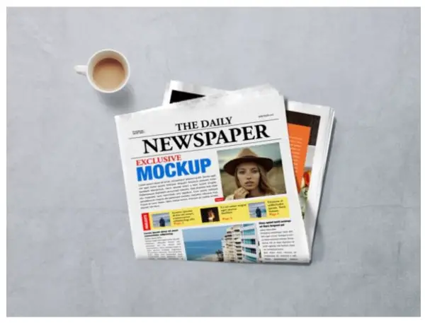 Newspapers Mockups that can be very helpful: Newspaper Mockup Frontpage