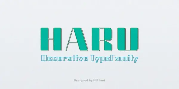 Best Fonts for Game Logo Design: Haru