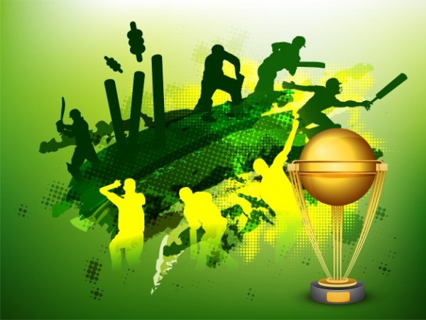 Free Amazing Sports Backgrounds for Designers: Cricket World Cup Background