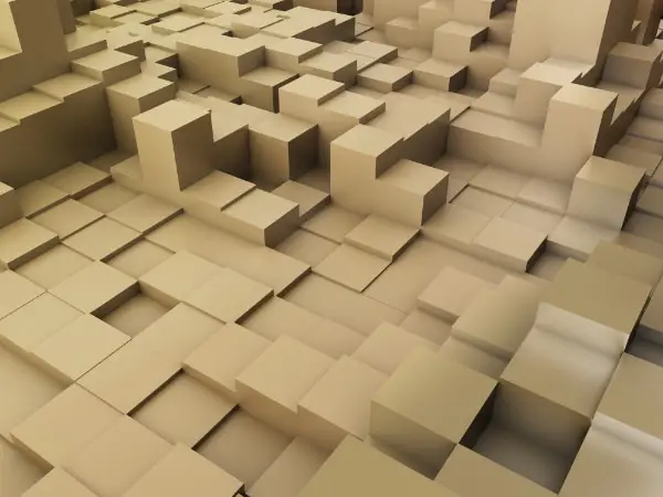 Free Surreal Backgrounds for Designers: Blocks 3D