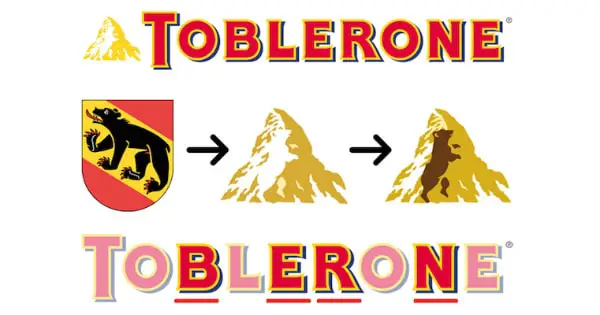 Logos With Hidden Messages for Inspiration: Toblerone