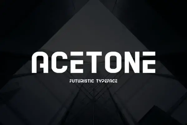 Amazing Sports & Fitness Fonts: Acetone