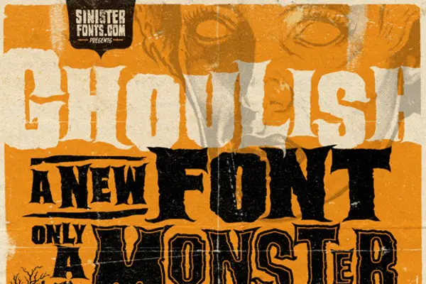 Scary Fonts to Give a Horror Feel : Ghoulish Font