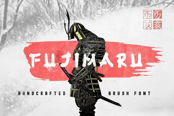 Creative Asian Fonts for Designers: Funjimaru