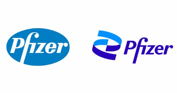 Amazing Logo Redesigns for Inspiration: Pfizer