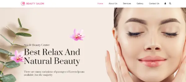 Creative WordPress Themes for Salons and Spas: Beauty Saloon Multipurpose