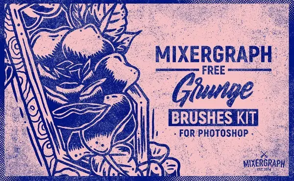 Most Useful Photoshop Brushes in 2021: Grunge Brush