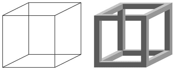 Amazing Optical Illusion Designs For Inspiration: Impossible Cube