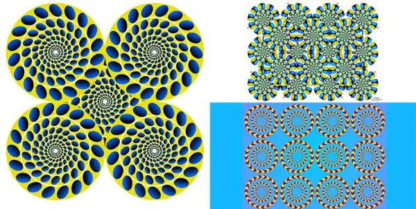 Amazing Optical Illusion Designs For Inspiration: Rotating-Snake