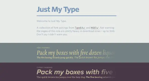 Ultimate Font Pairing CheatSheet to Help Designers Choose the Right Fonts: Online Font Pairing Tools