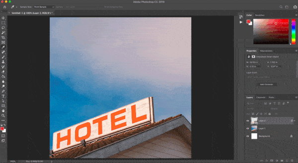 10. Photoshop Screenshot Image: How To Use Smart Objects for Color Modification