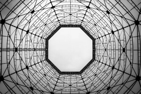 Stunning Free Black and White Stock Photos: Geometric Structure
