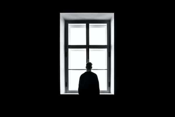 Stunning Free Black and White Stock Photos: Man Standing at Window