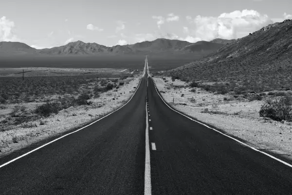 Stunning Free Black and White Stock Photos: Long Road Ahead