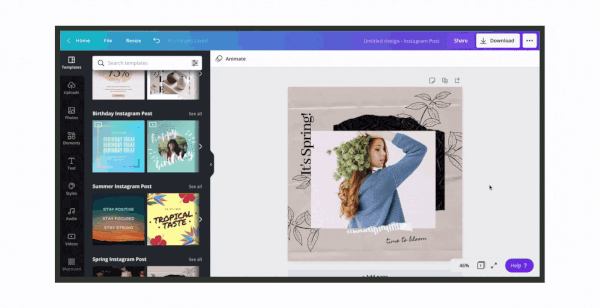 Free Graphic Design Software: Canva