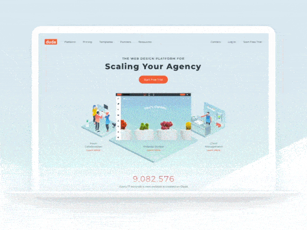 Website Builder for Agencies: Duda