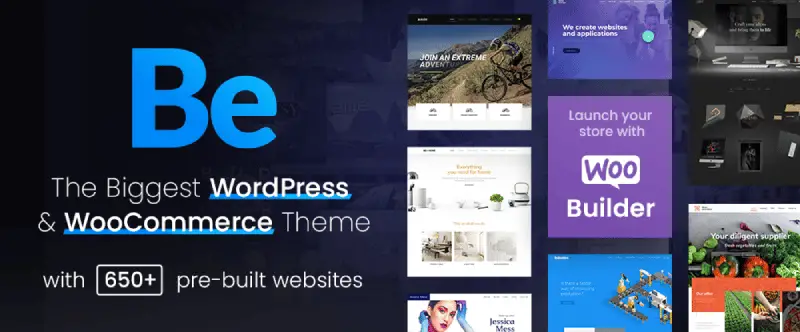 Image for Heading: 1. BeTheme - The Biggest Multipurpose WordPress Theme with 650+ pre-built websites